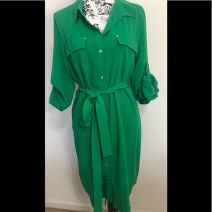 Calvin Klein shirt dress